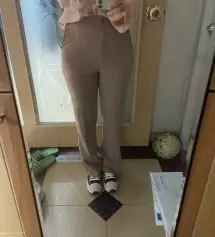 색상도 너무 예뻐요 상의 코디 하기도 좋구 신축성도 좋구 가격도 좋구 대만족입니다 허