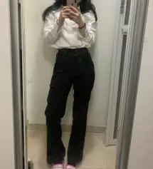 인생 바지입니다 구매하고 블랙으로 재구매했어요 베이지도 사려고 합니다 157 43에게 