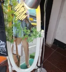 가을맞이 바지 찾아보다가 처음으로 베이지 슬랙스 사봤는데 너무 마음에 들어요!!허리