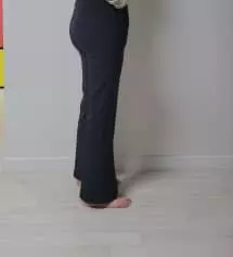 기대이상으로 맘에 들었어요! 고고씽 바지는 기장별로 살 수 있어서 좋에요. 키 163에 