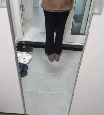 엄마 입으신다고 해서 사드렸는데 엄청 맘에 들어 하시네요. 엄마 키가 158인데 기장이