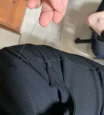 미친 핏이에요 진짜 이쁩니다 본인 키 172 53kg구요 이렇게 완벽한 핏으로 맞고 스판이