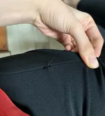 미친 핏이에요 진짜 이쁩니다 본인 키 172 53kg구요 이렇게 완벽한 핏으로 맞고 스판이