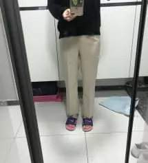 이바지 몇날몇일 고민햇어요. 검정색은바지가잇으니 패스 베이지가 갖고싶은대 추워보일