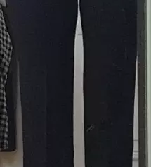 원래 모찌슬랙스일자버전 S입었는데 살이 쪄서 이번엔 긴 버전 M으로 구매했어요.,ㅠ 1