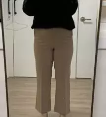 안녕하세요! 저는 복숭아뼈!?까지 오는 바지 기장을 선호하는 고고싱의 진득한 팬입니다