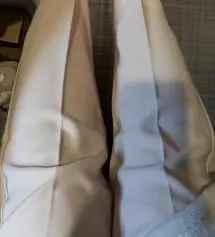 진짜 편해요 제가 키가 173인데 기장길이도 딱맞고 밴딩허리가 너무편해요 검정색 으로