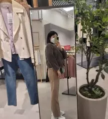 제가 정장바지를 입는 직장인이라 이런 느낌의 슬렉스나 바지를 많이 구매합니다. 바지