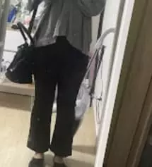 말해뭐해요 요거는 블랙두개사서두개번갈아가면서입고있어용 이번에 새로운 색상 두개또