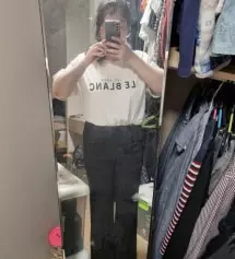 1. 사이즈 : 159/75 XXXL 여유있게 잘 맞아요.
