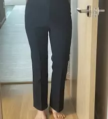 지난번 모찌슬랙스 일자버전 구매하고 넘 잘 맞고 예뻐서
