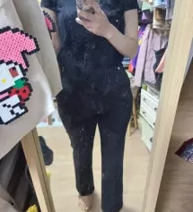 사이즈 너무좋아요 167기준 60kg 평소 66입는데 L샀어요 원단 핏감 너무좋아요 촤악 떨