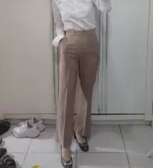 일단 스판 진짜 대박입니다. 핏도 대박이고!! 키가 엄청 커보여서 너무 만족했어요..!!