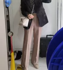 일단 스판 진짜 대박입니다. 핏도 대박이고!! 키가 엄청 커보여서 너무 만족했어요..!!