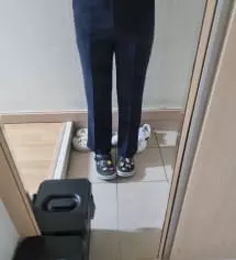 베이지 구매하고 네이비도 같이 구매했어요~~
