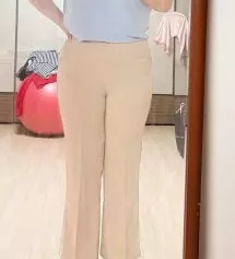 밝은색상 바지는 마른사람들 전용이라 생각하고 살던 1인..
