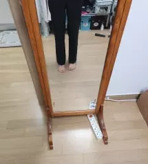 제 키에 딱 맞는 맞춤 기장이라 너무 신기했어요.
