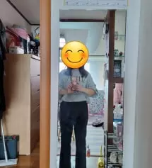 하비L 시켰다가 허리가 안잠기는 불상사가 일어나서 xl로 교환했더니 세상 딱맞네요! 통