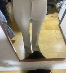 너무 예쁨 허리 딱맞음 여기밖에 허리 단면 작은 사이트가 없는 거 같아요 길게 입는거