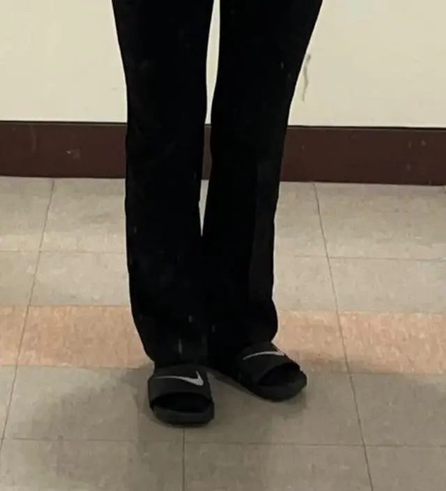 블랙바지가 필요해서 구입했어요. 길이도 폭도 잘 맞는다고 합니다. 언제나 고고싱은 좋