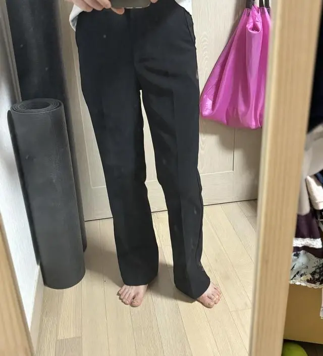 밥 마니 먹으면 살짝 불편해서 165cm, M 으로 하나 더 샀습니다 ㅋㅋ
