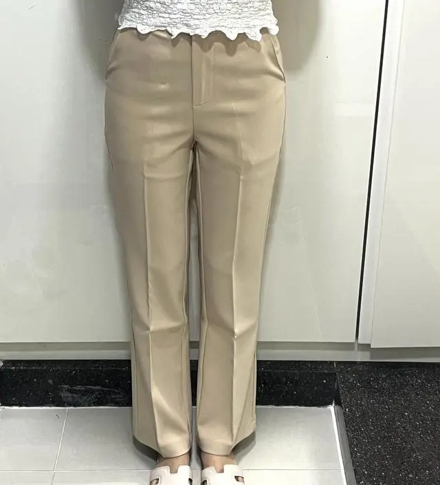 슬랙스는 항상 고고싱에서 사는것 같아요. 키작녀에 작은 사이즈 나와서 넘 좋고요. 색