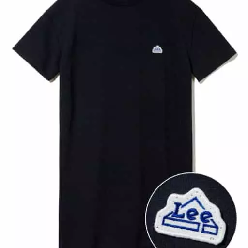 와펜 스몰 하우스 로고 원피스 블랙