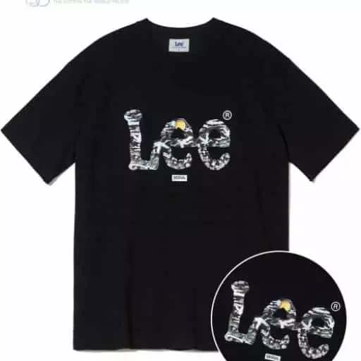 서울 에디션 트위치 로고 티셔츠 블랙