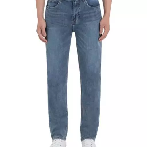 쿨 인디고 워싱 슬림 스트레이트 핏 남성