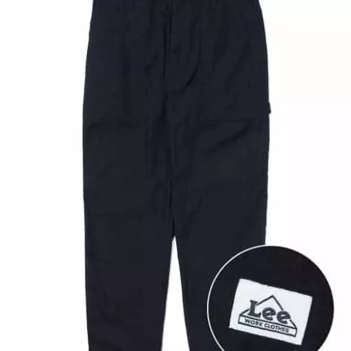 이지 던가리 팬츠 블랙