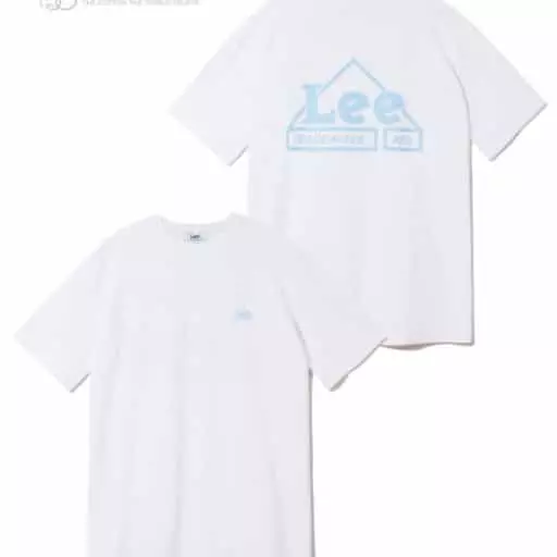 빅 하우스 로고 티셔츠 화이트