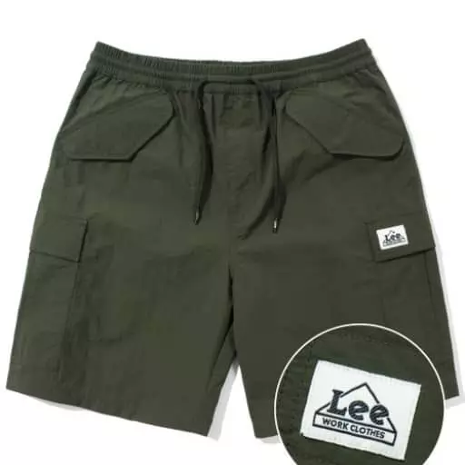 와샤 카고 쇼츠 올리브