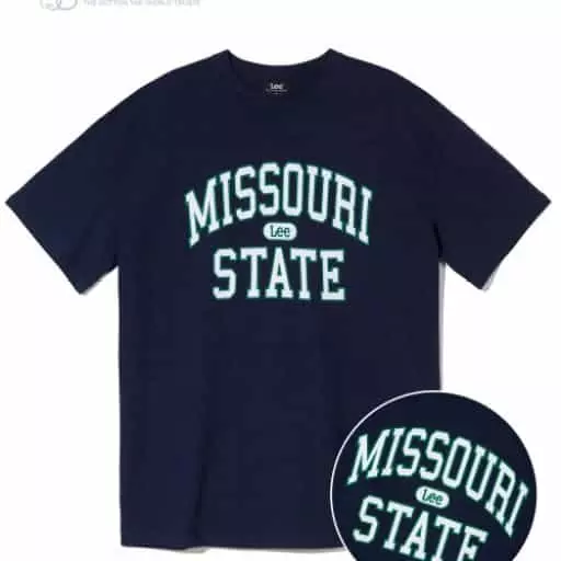 미주리 아치 티셔츠 네이비