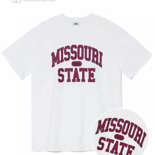 미주리 아치 티셔츠 화이트