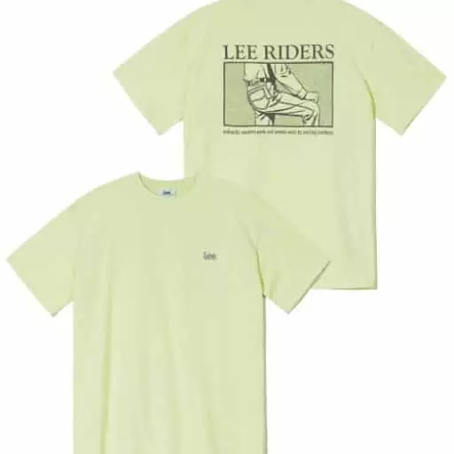 스몰 트위치 로고 라이더스 그래픽 티셔츠 그린