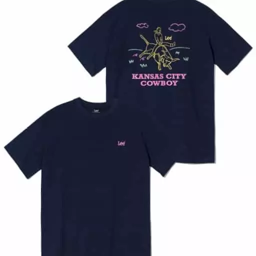 캔자스 시티 카우보이 티셔츠 네이비