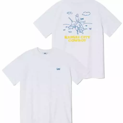캔자스 시티 카우보이 티셔츠 화이트