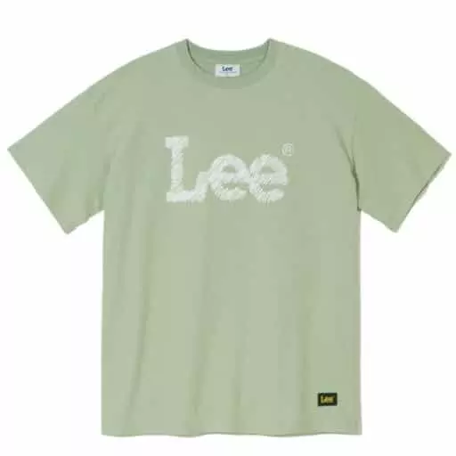 스케치 빈티지 로고 티셔츠 세이지 그린