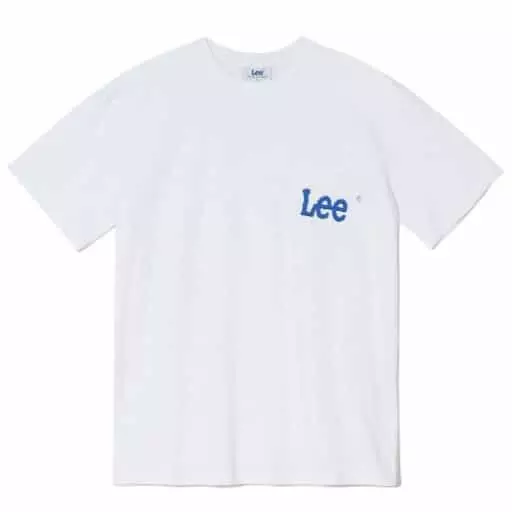 트위치 로고 포켓 티셔츠 화이트