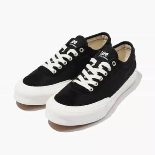 후프 캔버스 스니커즈 블랙