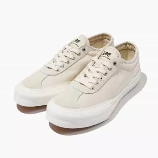 후프 캔버스 스니커즈 아이보리