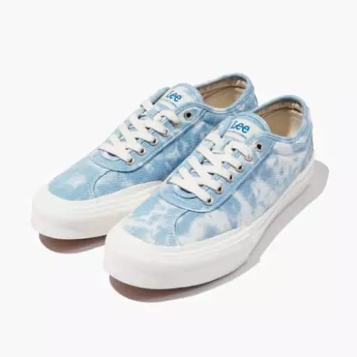 후프 캔버스 스니커즈 인디고 라이트