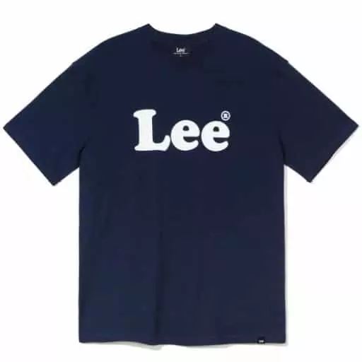 빈티지 로고 티셔츠 네이비