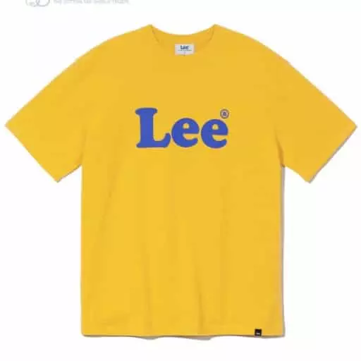 빈티지 로고 티셔츠 머스타드