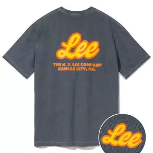 유니온 로고 티셔츠 차콜