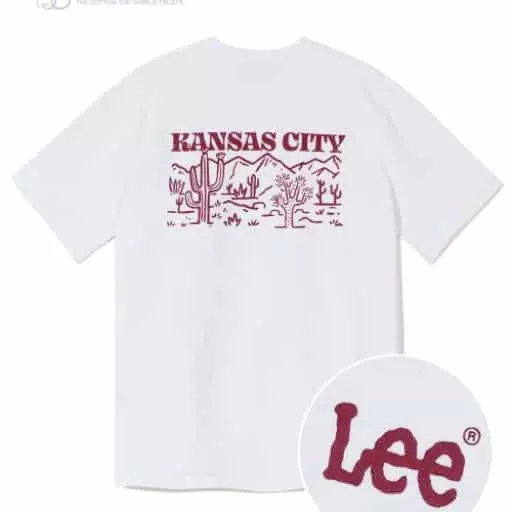 캔자스 시티 데저트 티셔츠 화이트
