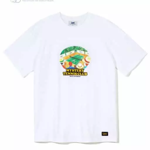 미스테리 테니스클럽 티셔츠 화이트