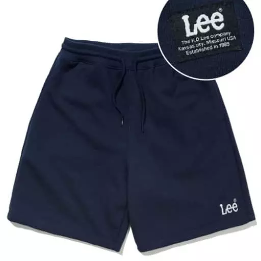 트위치로고 스웻 쇼츠 네이비