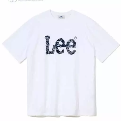 반다나 트위치로고 티셔츠 화이트