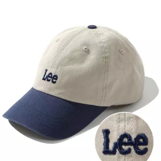 스몰 트위치 로고 배색 볼캡 네이비